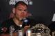 Oct 19, 2013; Houston, TX, USA; Cain Velasquez during the press conference following UFC 166 at Toyota Center. Mandatory Credit: Andrew Richardson-USA TODAY Sports