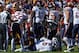 LANDOVER, MD - OCTOBER 20: Quarterback Jay Cutler #6 of the Chicago Bears is injured on a play against the Washington Redskins in the second quarter at FedExField on October 20, 2013 in Landover, Maryland. (Photo by Patrick Smith/Getty Images)