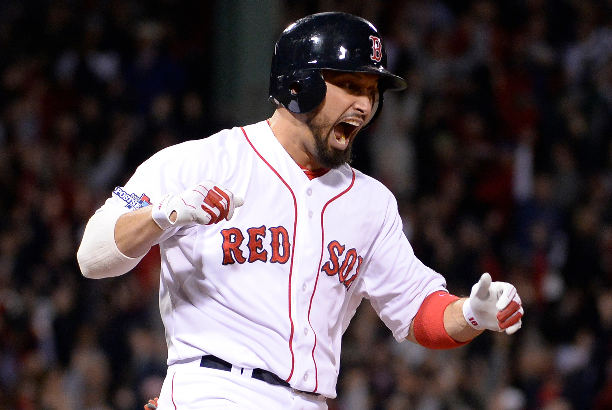 Moment you live for,' Victorino says of series-winning slam
