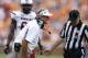KNOXVILLE, TN - OCTOBER 19: Head coach Steve Spurrier of the South Carolina Gamecocks argues with an official in the first half of the game against the Tennessee Volunteers at Neyland Stadium on October 19, 2013 in Knoxville, Tennessee. (Photo by Joe Robbins/Getty Images)