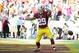 Oct 20, 2013; Landover, MD, USA; Washington Redskins running back Roy Helu (29) celebrates after scoring a touchdown against the Chicago Bears during the second half at FedEX Field. Mandatory Credit: Brad Mills-USA TODAY Sports