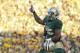 WACO, TX - OCTOBER 19: Lache Seastrunk #25 of the Baylor Bears celebrates after scoring a touchdown against the Iowa State Cyclones on October 19, 2013 at Floyd Casey Stadium in Waco, Texas. (Photo by Cooper Neill/Getty Images)