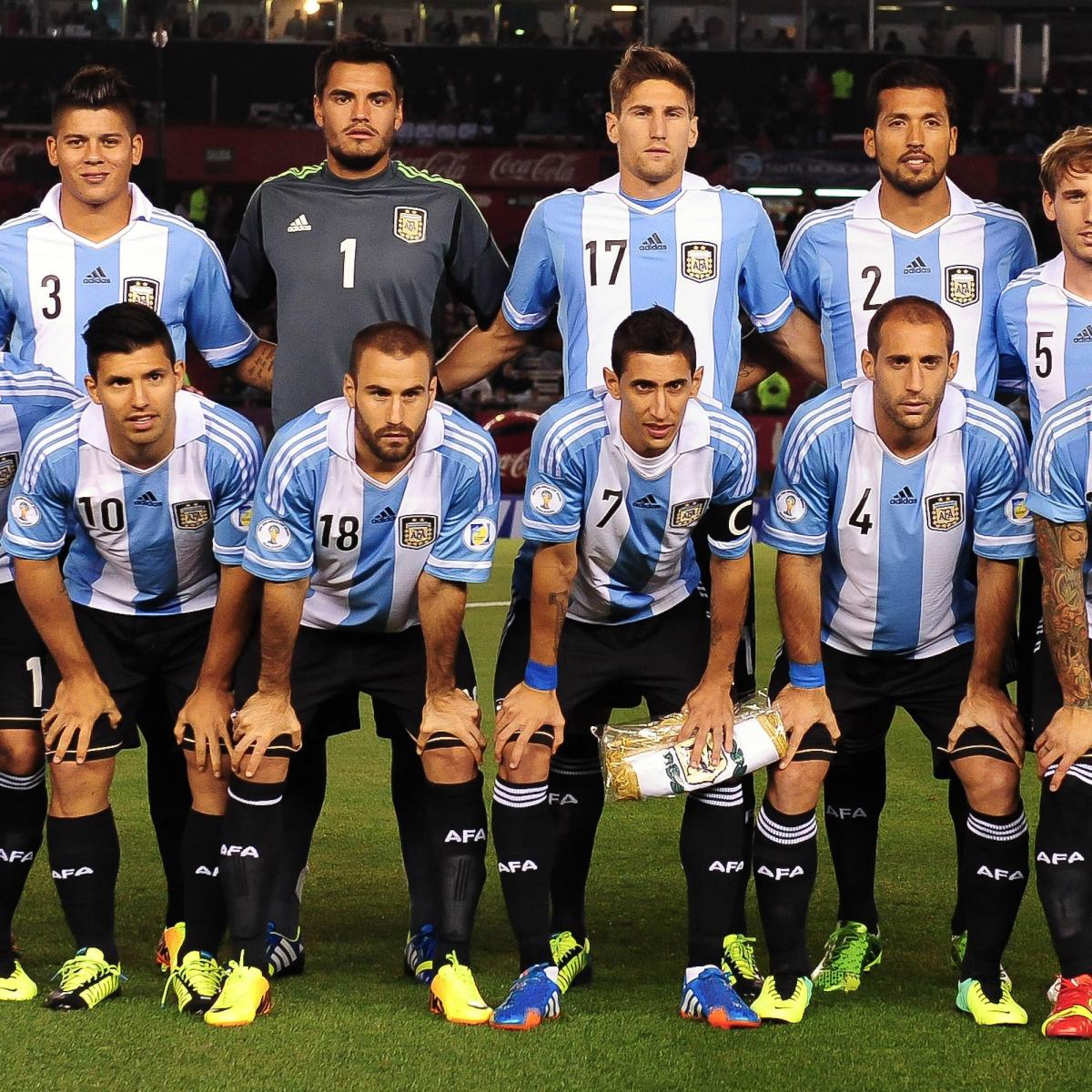 Argentina World Cup Roster 2014: Updates on 23-Man Squad, Projected