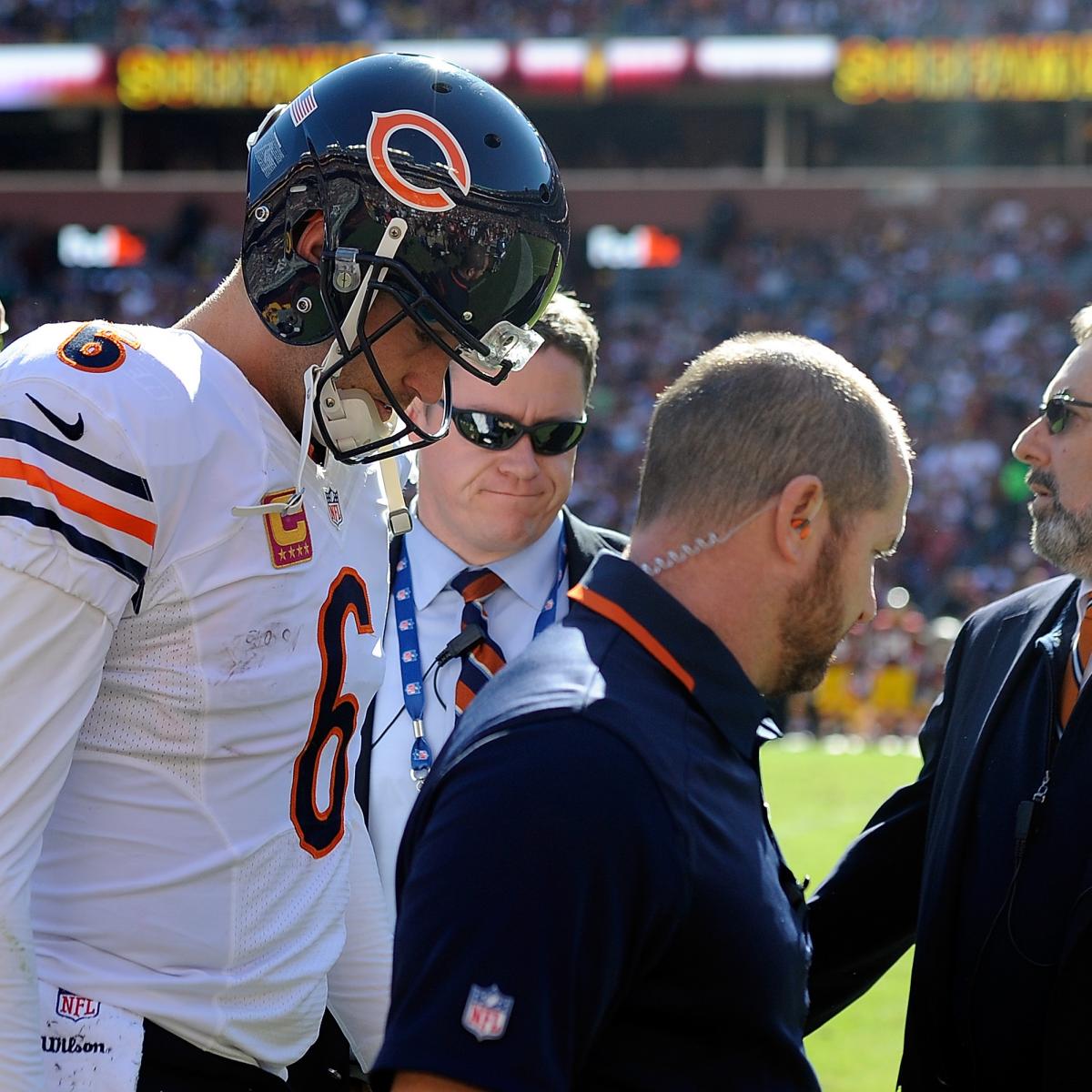 Jay Cutler out at Least 4 Weeks Due to Torn Groin Muscle News Scores