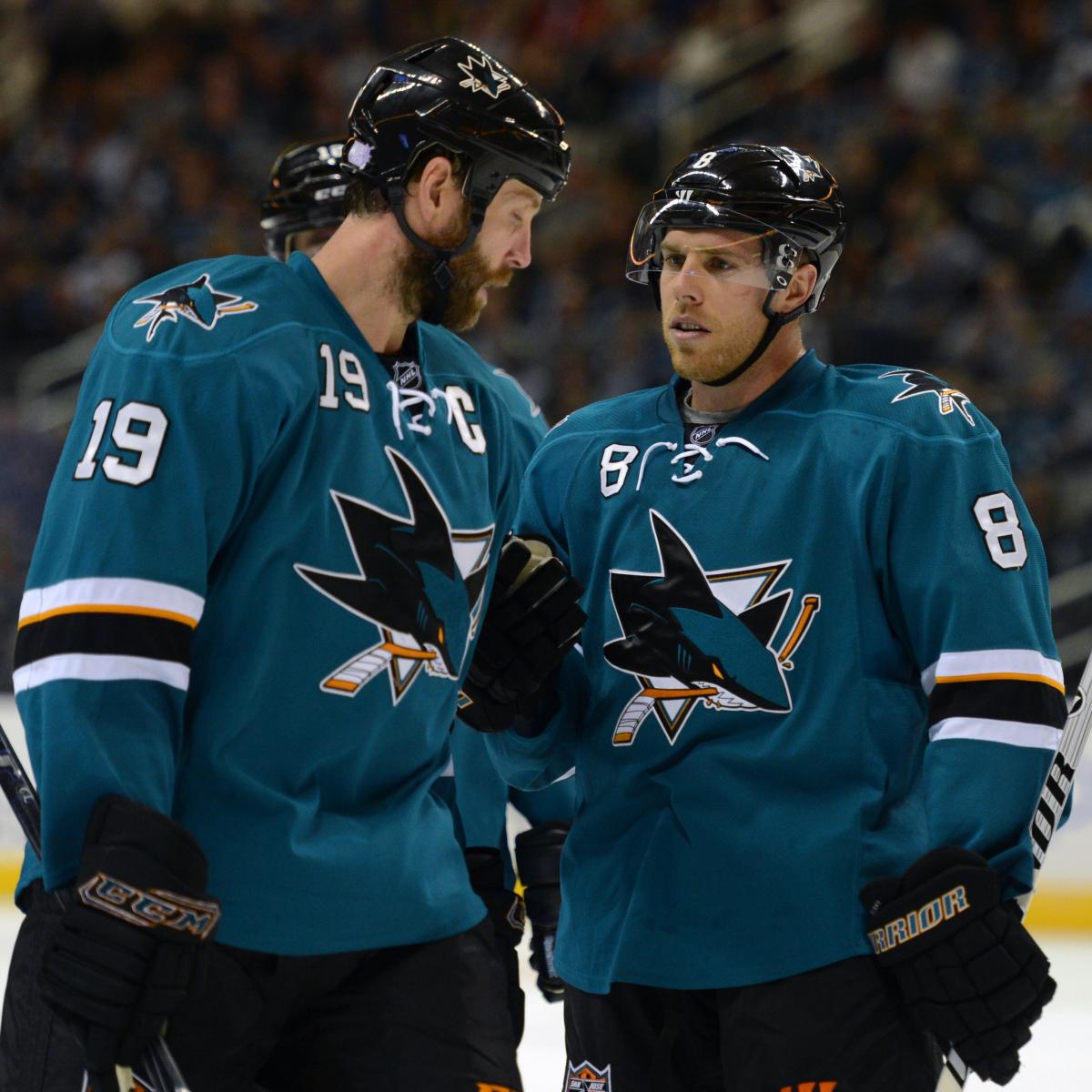 Early 201314 Grades for Each San Jose Sharks Line News, Scores