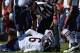 LANDOVER, MD - OCTOBER 20: Quarterback Jay Cutler #6 of the Chicago Bears is injured on a play against the Washington Redskins in the second quarter at FedExField on October 20, 2013 in Landover, Maryland. (Photo by Patrick Smith/Getty Images)