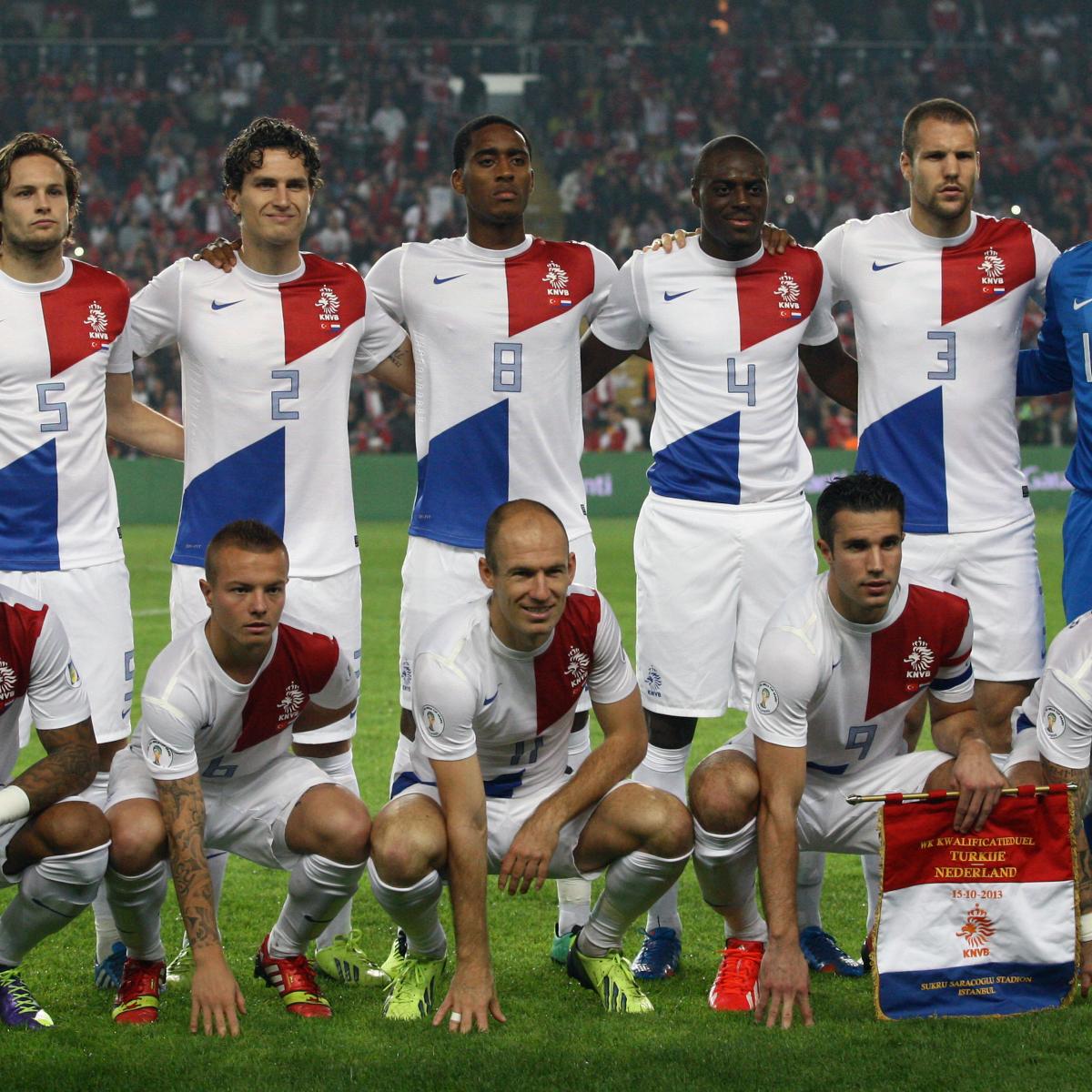 Netherlands World Cup Roster 2014: Updates on 23-Man Squad, Likely