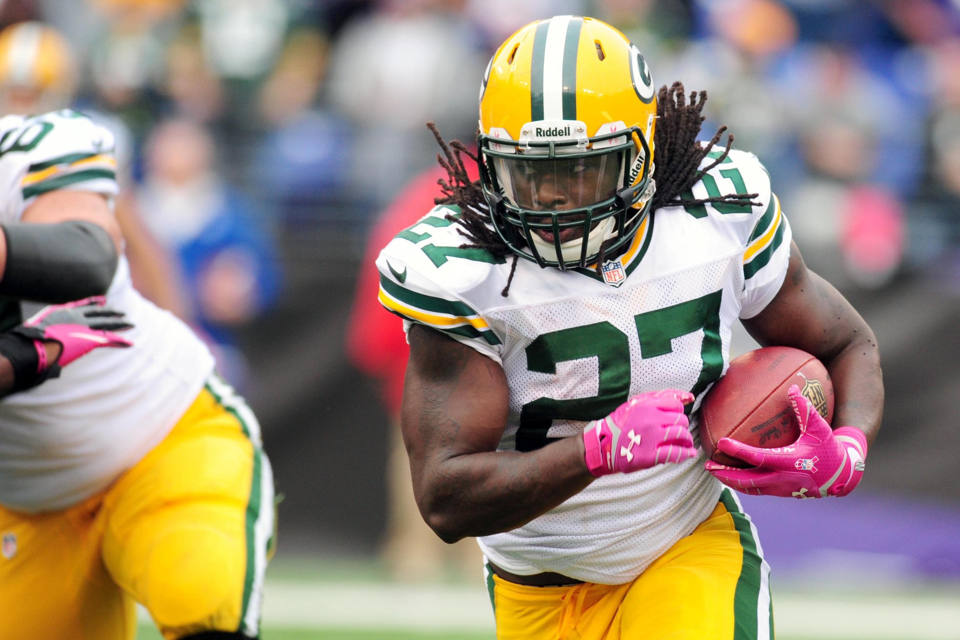 Eddie Lacy back on track in season-best game