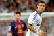 MADRID, SPAIN - AUGUST 29: Cristiano Ronaldo of Real Madrid and Leo Messi of FC Barcelona react during the Supercopa second leg match between Real Madrid and Barcelona at Estadio Santiago Bernabeu on August 29, 2012 in Madrid, Spain. (Photo by Gonzalo Arroyo Moreno/Getty Images)
