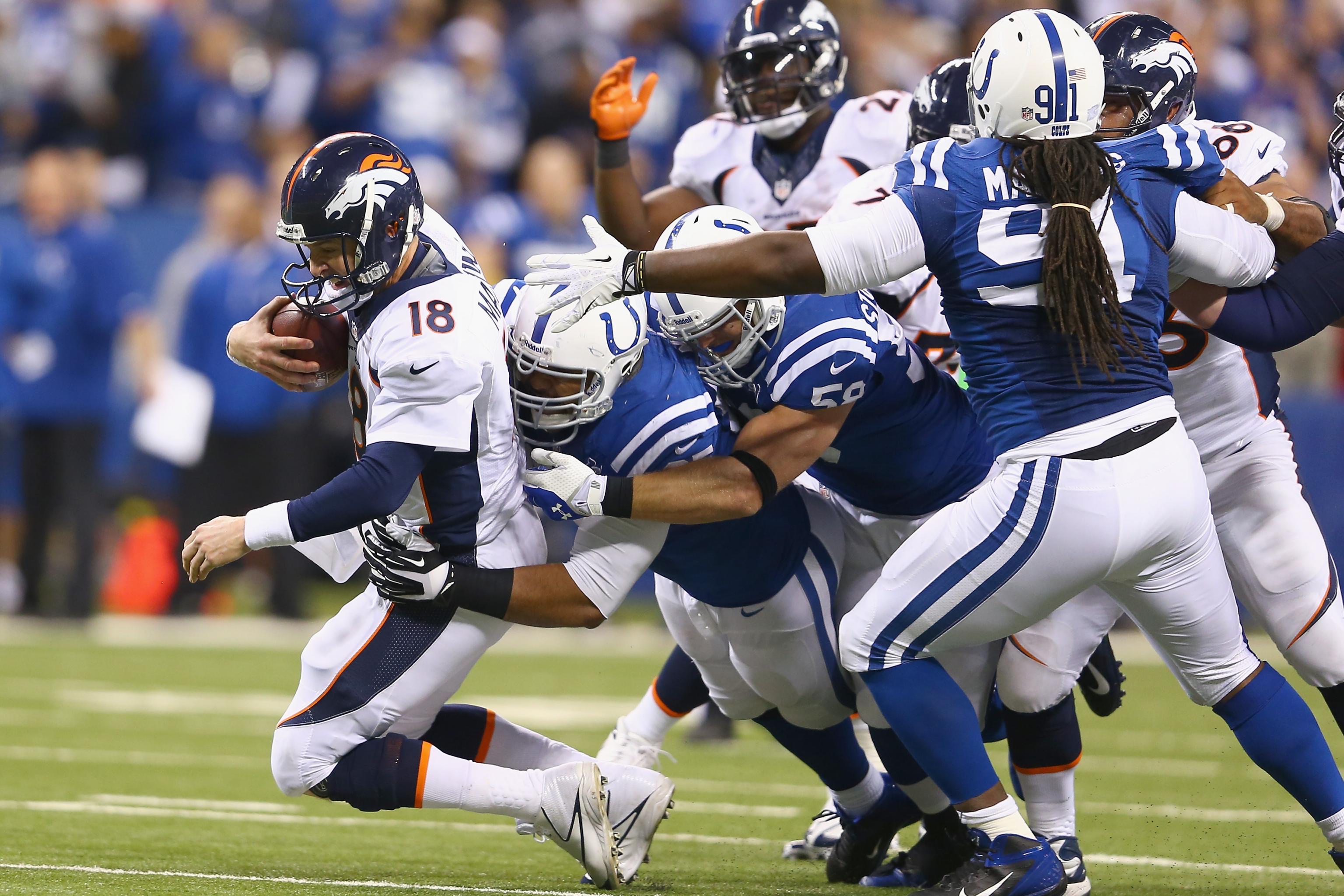 Bleacher Report  Peyton manning, Peyton manning colts, Denver broncos  football