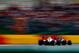 SPA FRANCORCHAMPS, BELGIUM - AUGUST 25: Esteban Gutierrez of Mexico and Sauber leads Adrian Sutil of Germany and Force India during the Belgian Grand Prix at Circuit de Spa-Francorchamps on August 25, 2013 in Spa, Belgium.