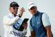 SHANGHAI, CHINA - OCTOBER 24: Henrik Stenson of Sweden stands with his caddie Gareth Lord on the 15th hole during the first round of the BMW Masters at Lake Malaren Golf Club on October 24, 2013 in Shanghai, China. (Photo by Andrew Redington/Getty Images)