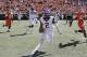 STILLWATER, OK - OCTOBER 19: Quarterback Trevone Boykin #2 of the TCU Horned Frogs scrambles outside against the Oklahoma State Cowboys October 19, 2013 at Boone Pickens Stadium in Stillwater, Oklahoma. The Cowboys defeated the Horned Frogs 24-10. (Photo by Brett Deering/Getty Images)