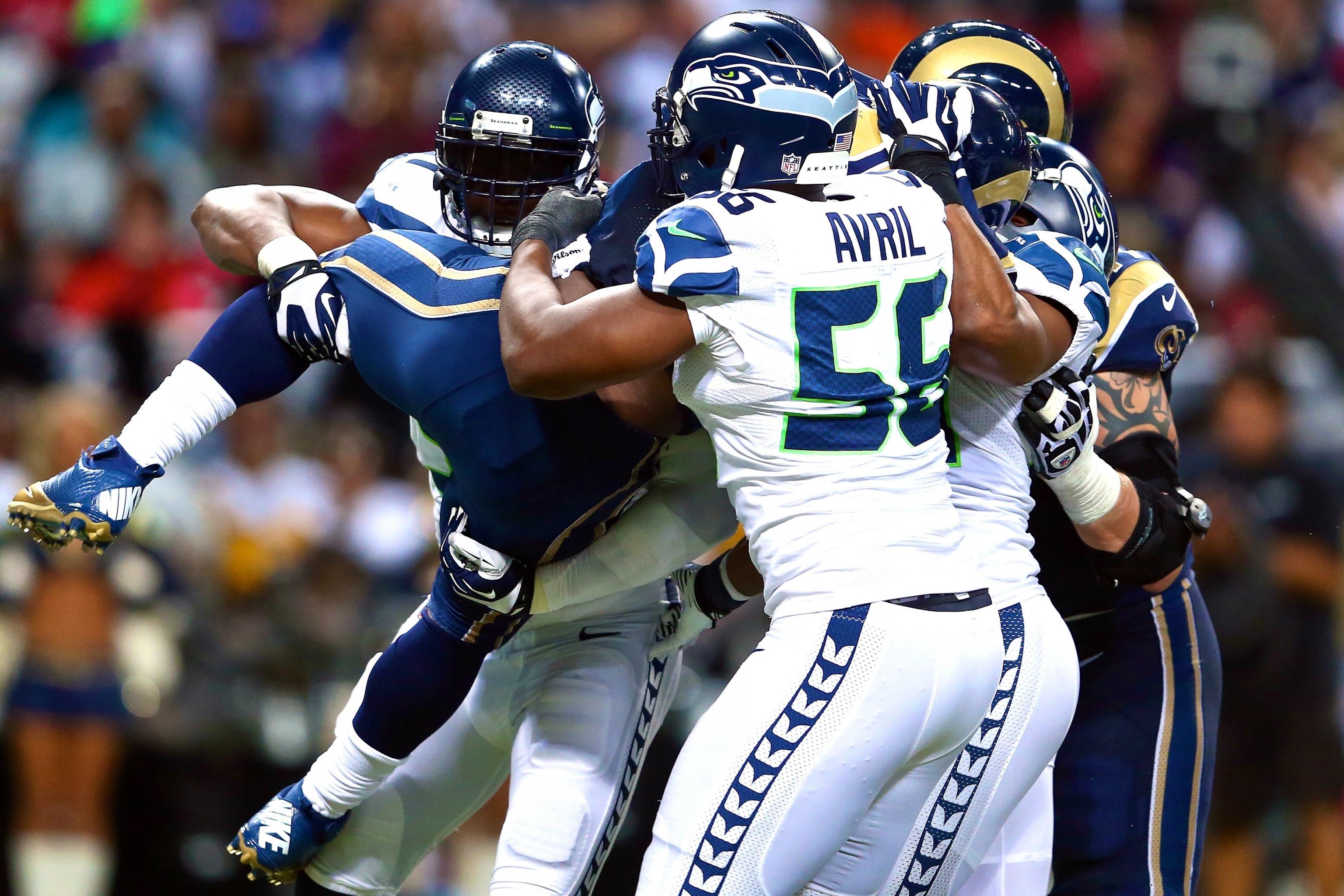 Photos: Rams roll past Seattle Seahawks – San Bernardino Sun