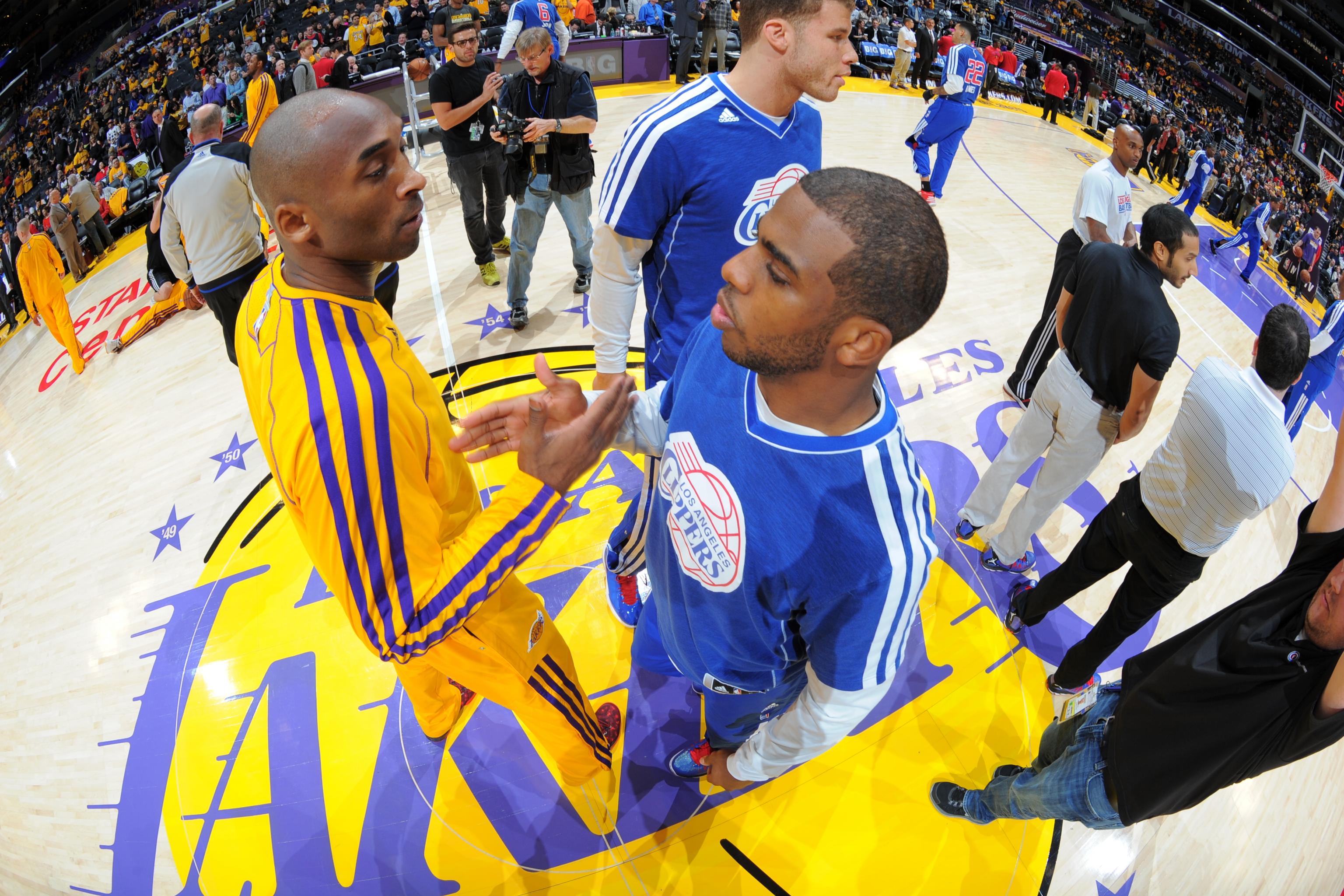 2013 Kobe Bryant Los Angeles Lakers Hollywood Nights Adidas NBA