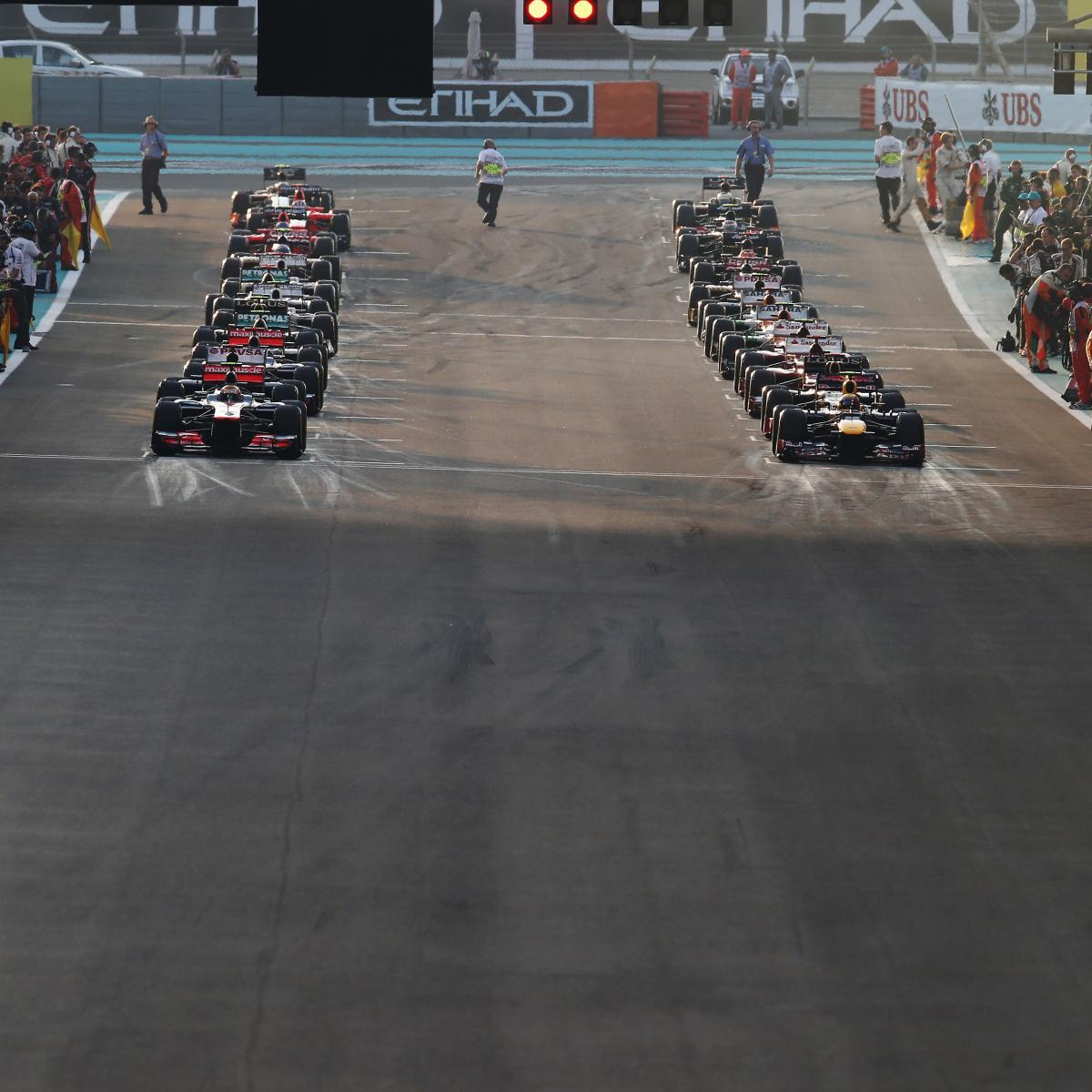 Formula 1 Abu Dhabi Grand Prix Preview Tyres Drs Lap Session And Tv Times Bleacher Report Latest News Videos And Highlights
