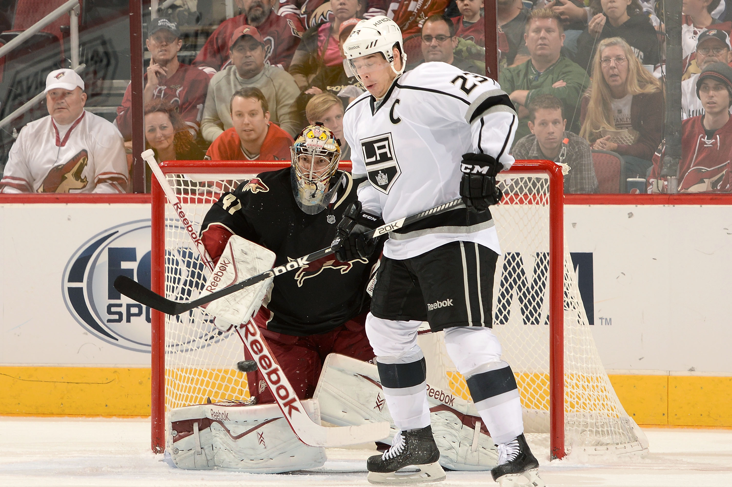 Dustin Brown in the house for Kings Night!