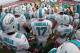 MIAMI GARDENS, FL - OCTOBER 06: Ryan Tannehill #17 of the Miami Dolphins gets ready to take the field during a game against the Baltimore Ravens at Sun Life Stadium on October 6, 2013 in Miami Gardens, Florida. (Photo by Mike Ehrmann/Getty Images)