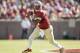 TALLAHASSEE, FL - OCTOBER 26: Jameis Winston #5 of the Florida State Seminoles looks to make a pass during the first half against the North Carolina State Wolfpack at Doak Campbell Stadium on October 26, 2013 in Tallahassee, Florida (Photo by Jeff Gammons/Getty Images)