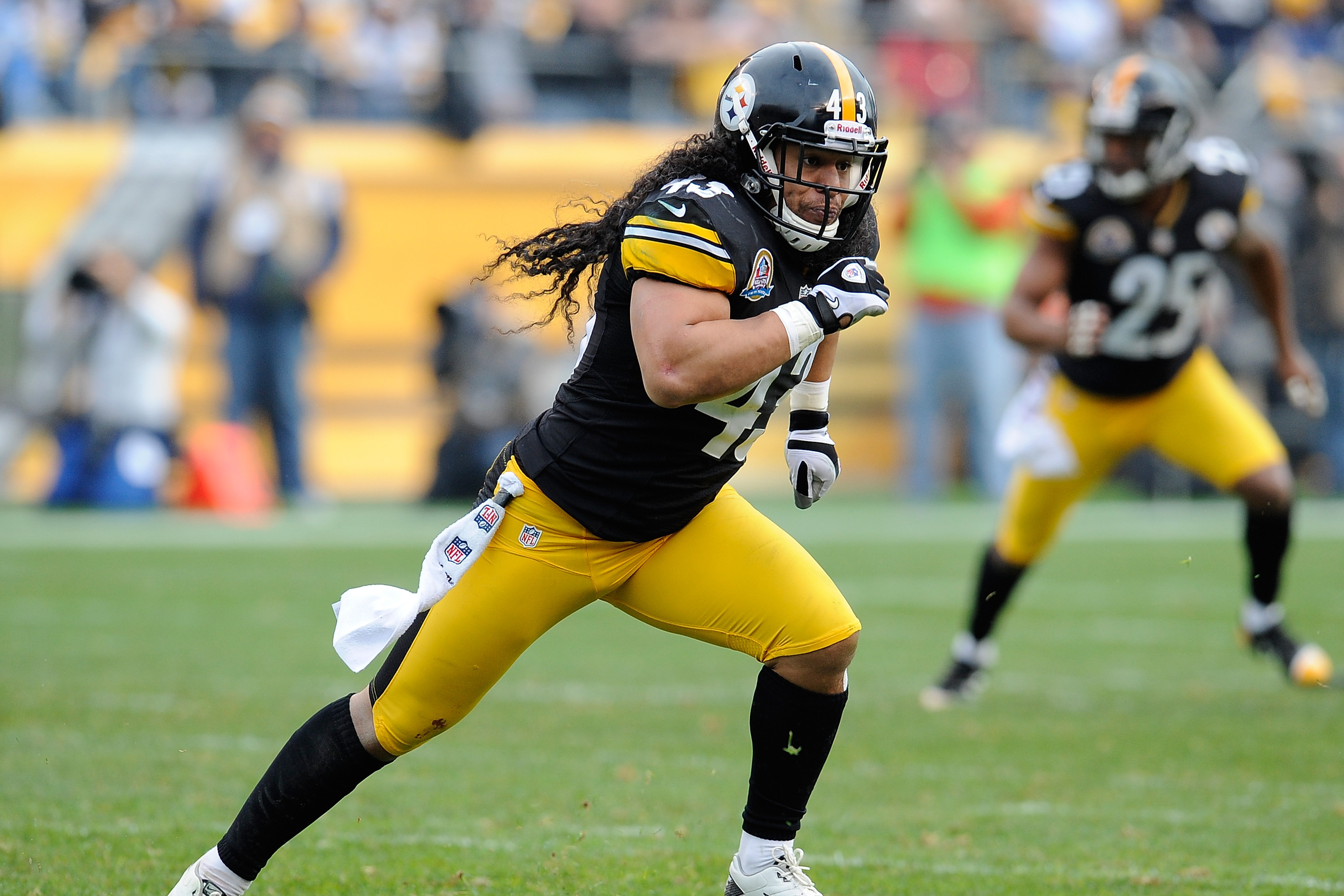 Patriots prepare for Steelers' Polamalu