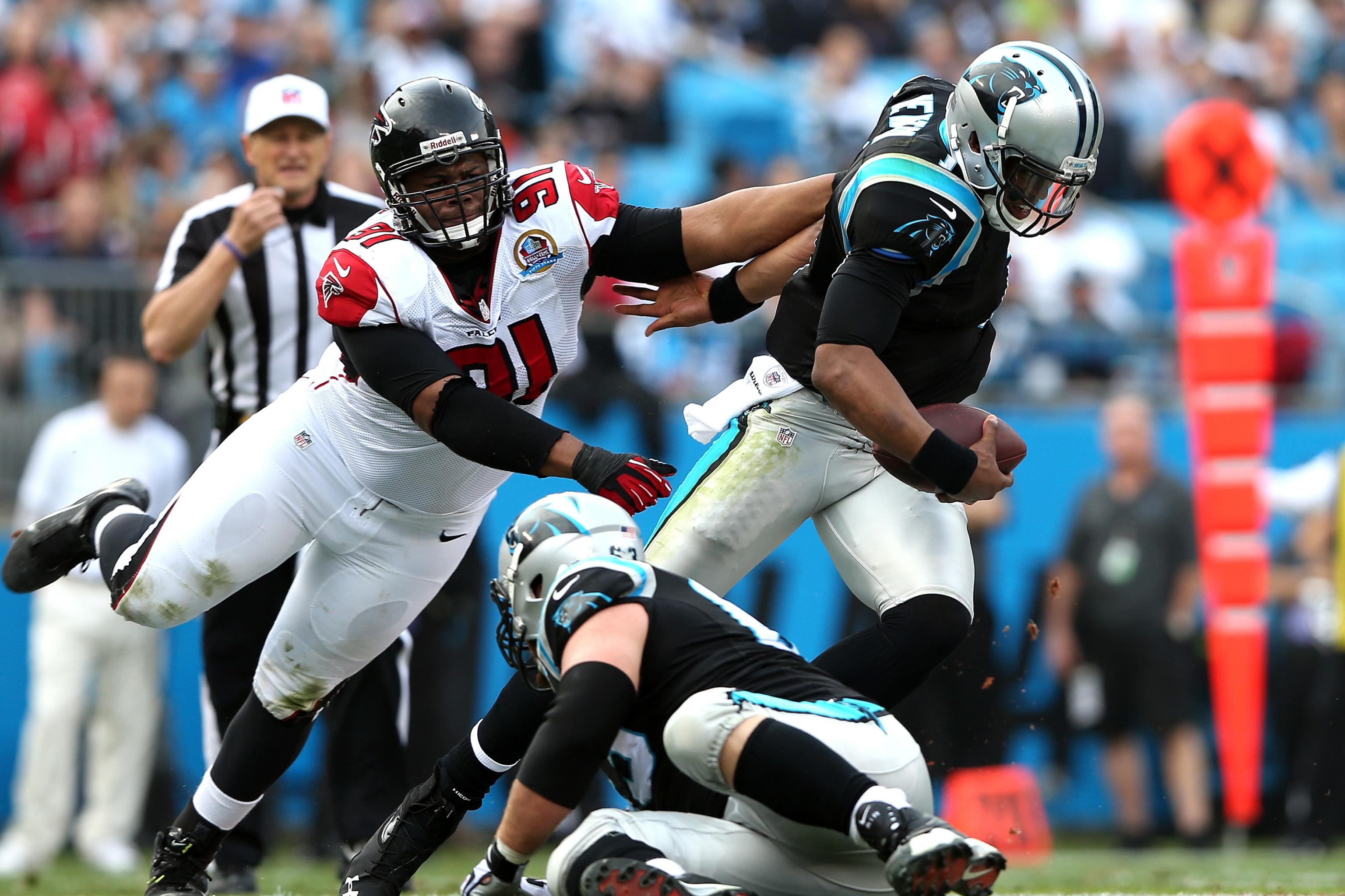 Cheap hit on Cam Newton leads to ejection, sets off fight in Falcons- Panthers