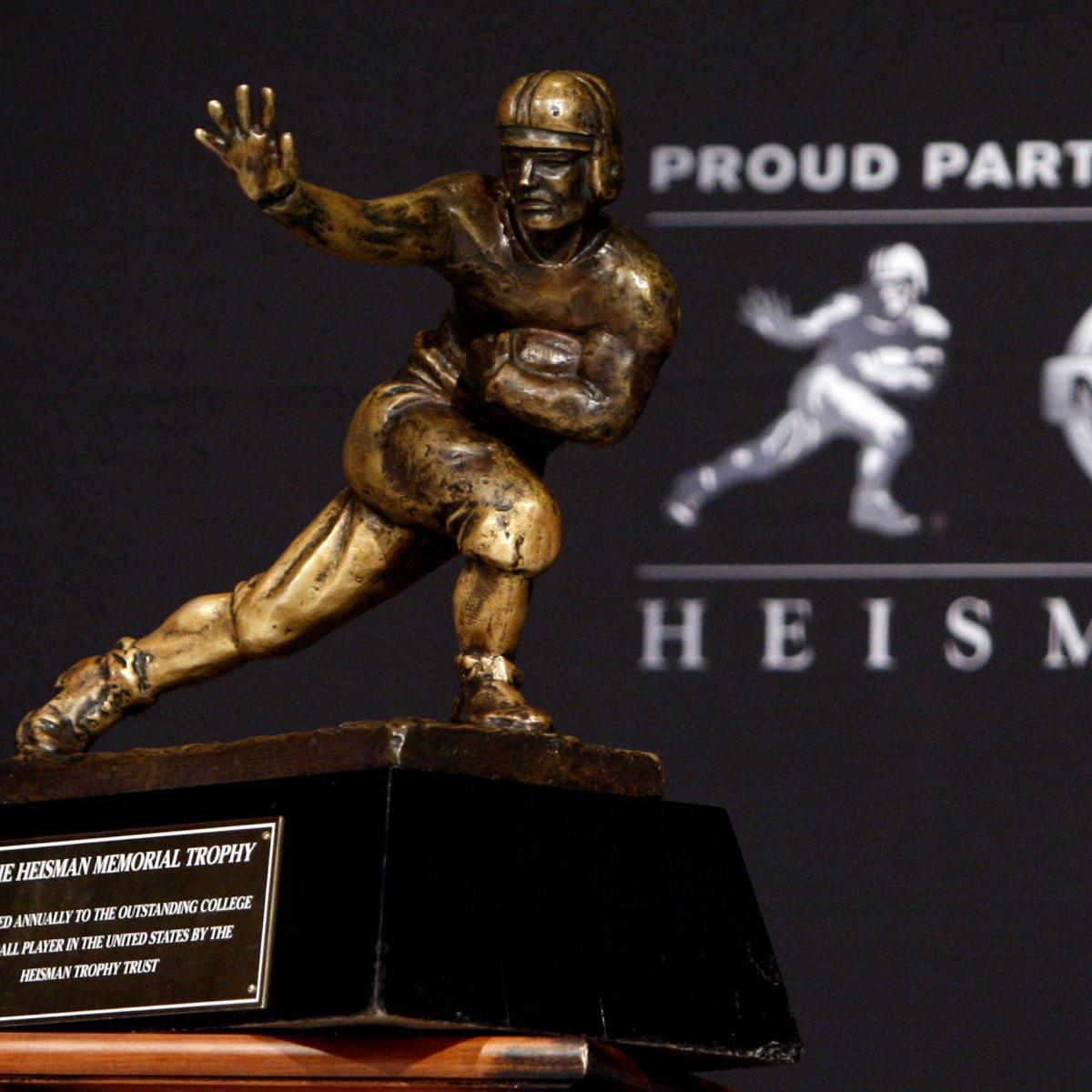 Heisman Trophy Tale of the Tape for the Top 3 Contenders Bleacher