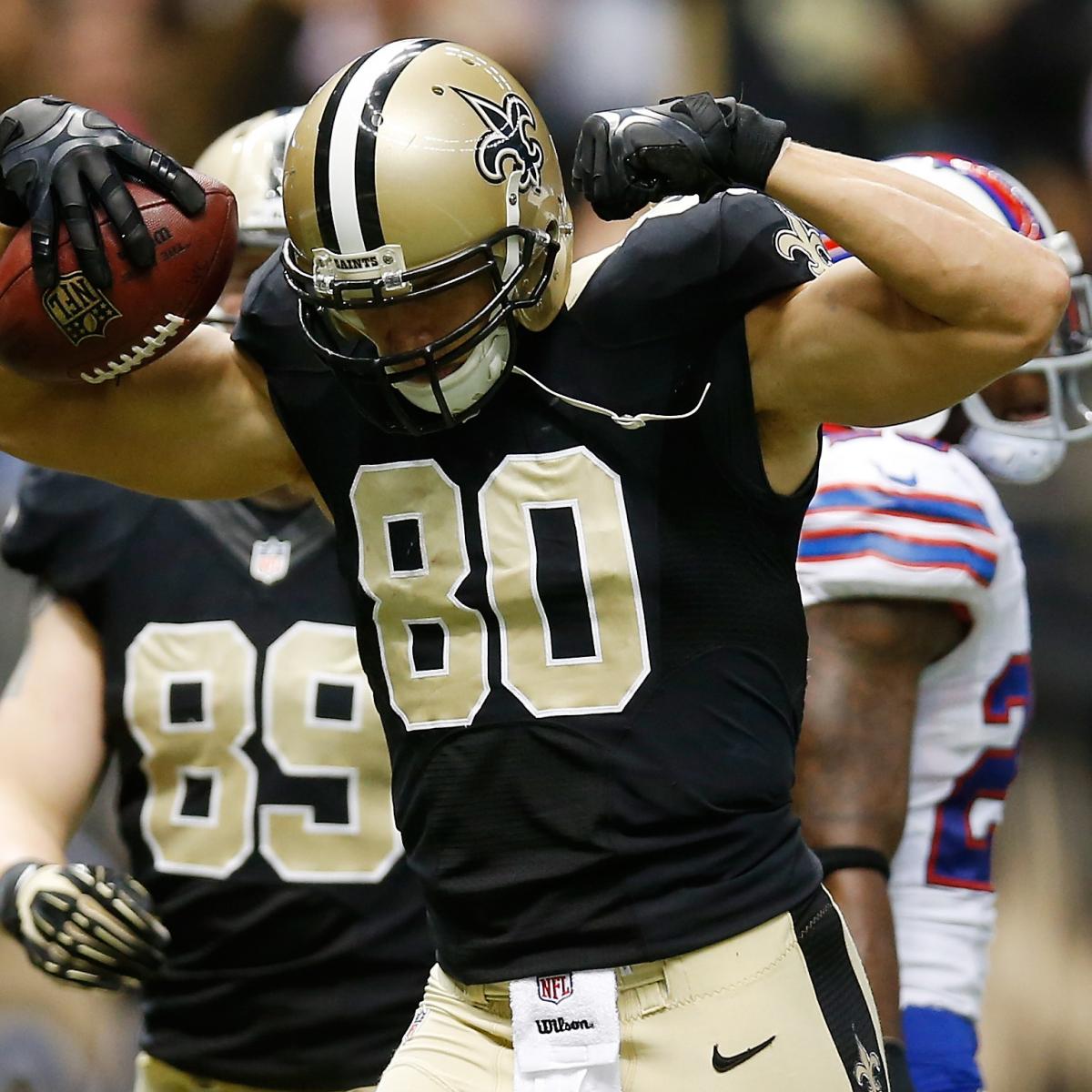 Jimmy Graham makes an early exit for the Saints - NBC Sports