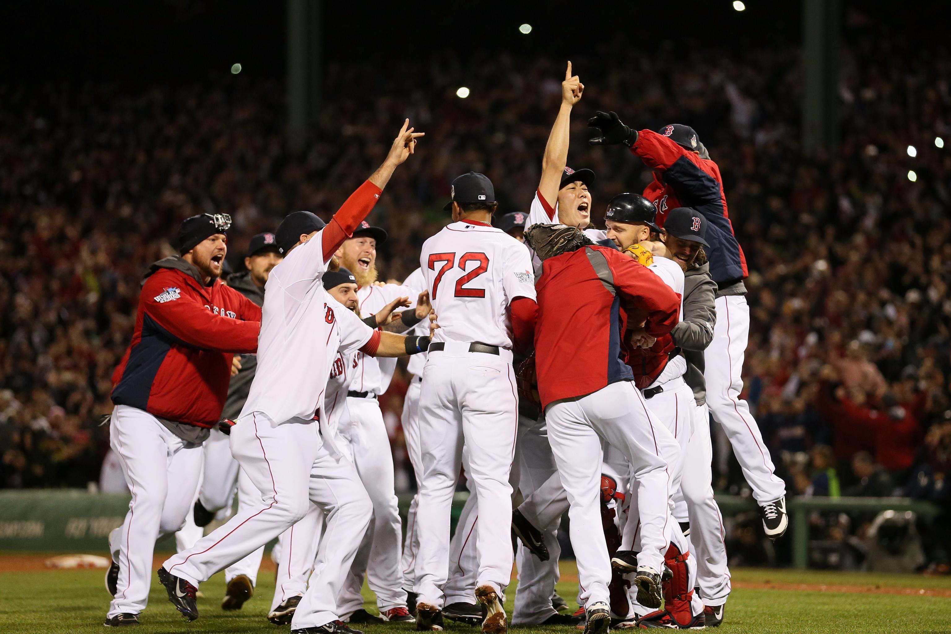 Red Sox Hold “Rolling Rally” To Celebrate Title