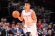 HOUSTON, TX - NOVEMBER 1: Jeremy Lin #7 of the Houston Rockets drive the ball against the Dallas Mavericks on November 1, 2013 at the Toyota Center in Houston, Texas. NOTE TO USER: User expressly acknowledges and agrees that, by downloading and or using this photograph, User is consenting to the terms and conditions of the Getty Images License Agreement. Mandatory Copyright Notice: Copyright 2013 NBAE (Photo by Bill Baptist/NBAE via Getty Images)