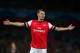 LONDON, ENGLAND - OCTOBER 01: Aaron Ramsey of Arsenal reacts during UEFA Champions League Group F match between Arsenal FC and SSC Napoli at Emirates Stadium on October 1, 2013 in London, England. (Photo by Paul Gilham/Getty Images)