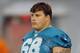 July 28 2012; Davie, FL, USA; Miami Dolphins center Richie Incognito (68) looks on during practice at the Dolphins training facility. Mandatory Credit: Steve Mitchell-USA TODAY Sports