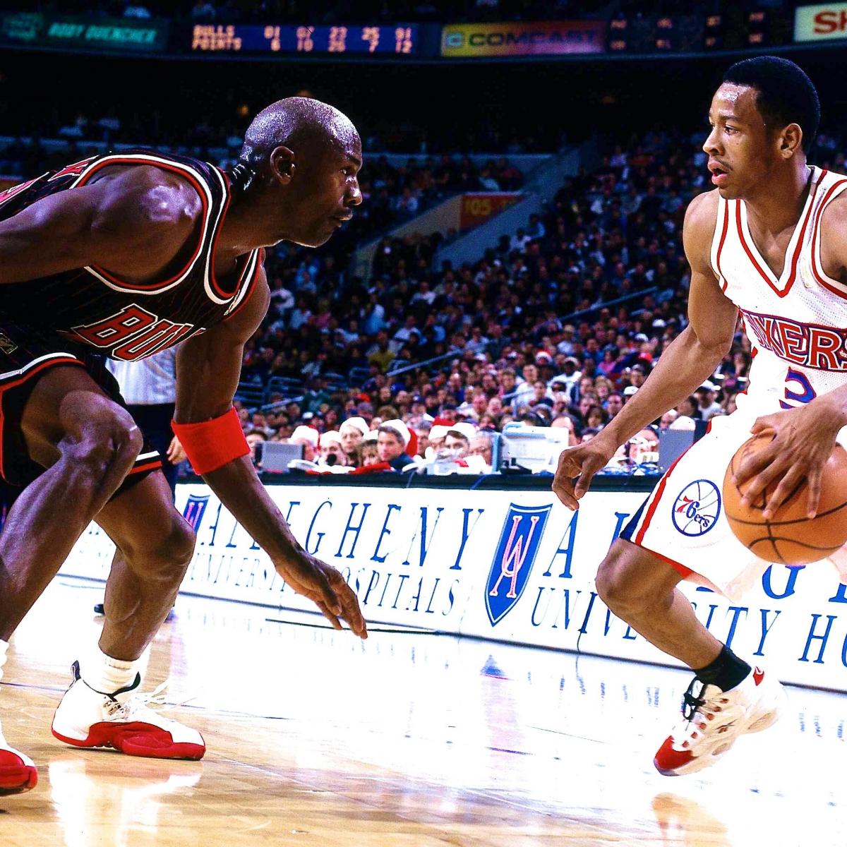 Allen Iverson: I Might Not Have Played Basketball If Not for Michael Jordan | Bleacher ...1200 x 1200
