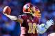 LANDOVER, MD - NOVEMBER 03: Quarterback Robert Griffin III #10 of the Washington Redskins throws a pass against the San Diego Chargers at FedExField on November 3, 2013 in Landover, Maryland. (Photo by Rob Carr/Getty Images)