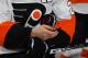OTTAWA, ON - JANUARY 28: Matt Read #24 of the Philadelphia Flyers and team Alfredsson tweets with his celephone during the 2012 Molson Canadian NHL All-Star Skills Competition at Scotiabank Place on January 28, 2012 in Ottawa, Ontario, Canada. (Photo by Bruce Bennett/Getty Images)