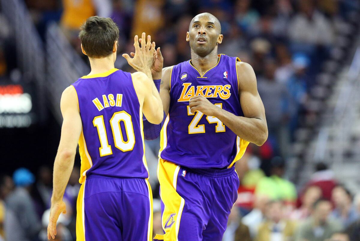 Lakers News Latest on Kobe Bryant's Return and Steve Nash's Health