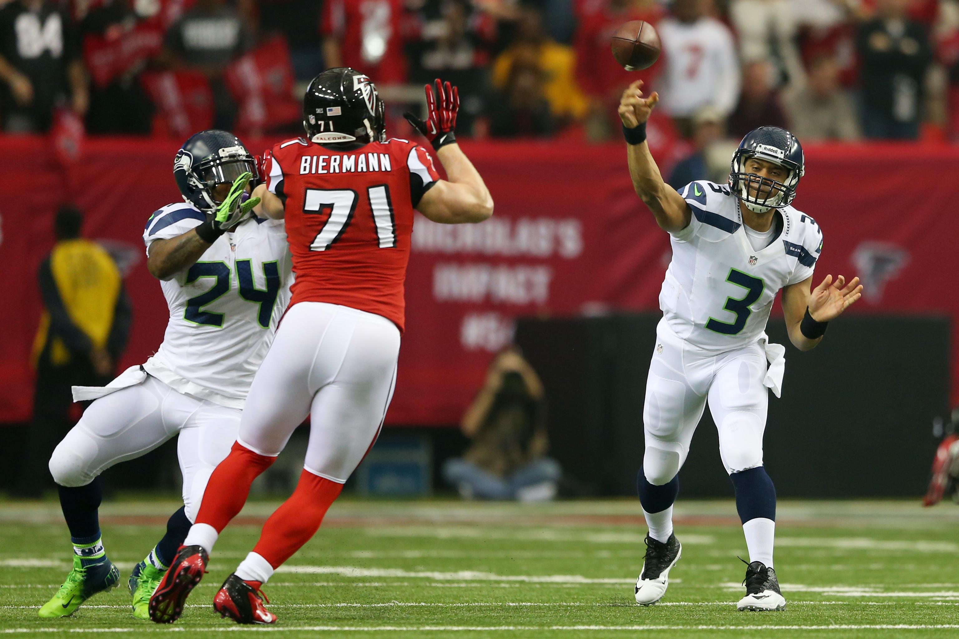 Seattle slows down Falcons' running backs