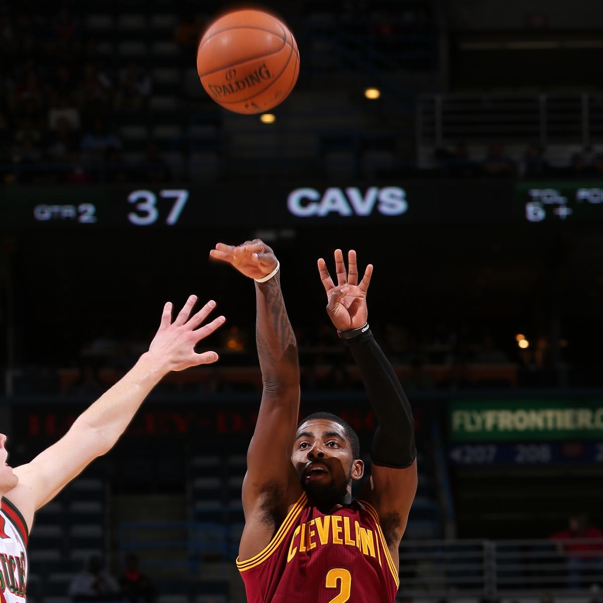kyrie irving shooting form