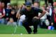 ANTALYA, TURKEY - NOVEMBER 07: Tiger Woods of the USA lines up a putt at the par 3, second hole during the first round of the 2013 Turkish Airlines Open on the Montgomerie Maxx Royal Course on November 7, 2013 in Antalya, Turkey. (Photo by David Cannon/Getty Images)