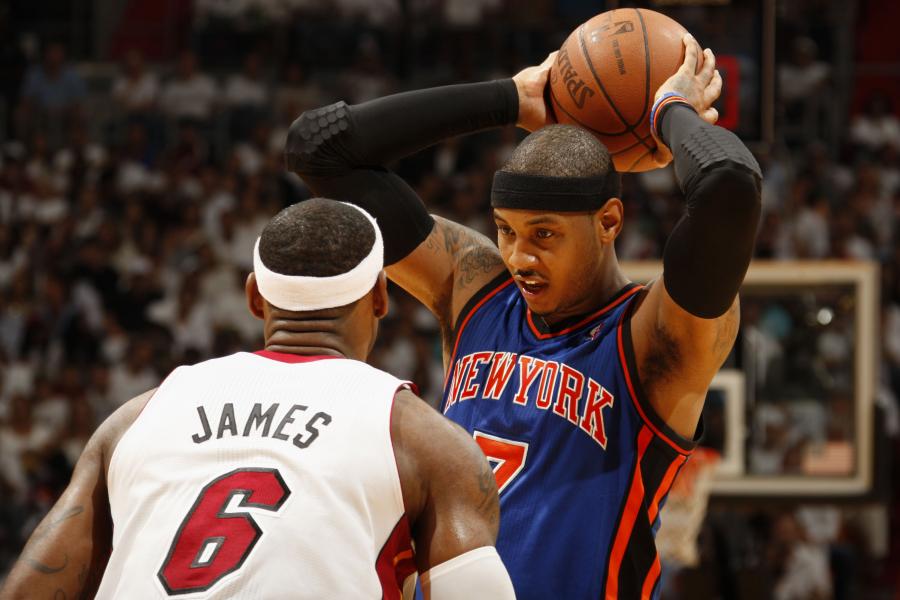 Reports: Melo will meet with Knicks, almost certainly won't opt in