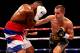 LONDON, ENGLAND - OCTOBER 05: Scott Quigg (R) in action with Yoandris Salinas during their WBA World Super Bantamweight Championship bout at O2 Arena on October 5, 2013 in London, England. (Photo by Scott Heavey/Getty Images)