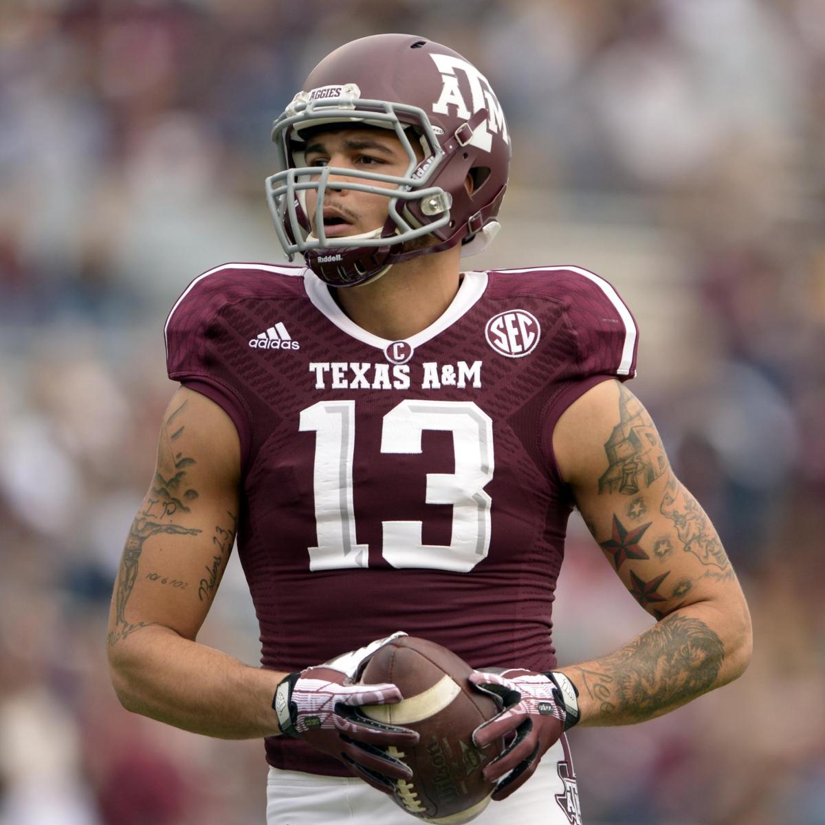 Mike Evans Sets Texas A&M Record for Most Receiving Yards in a Season