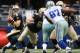 Dec 23, 2012; Arlington, TX, USA; New Orleans Saints quarterback Drew Brees (9) throws in the pocket against the Dallas Cowboys at Cowboys Stadium. Mandatory Credit: Matthew Emmons-USA TODAY Sports