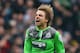 NEWCASTLE UPON TYNE, ENGLAND - OCTOBER 19: Tim Krul of Newcastle United celebrates after Paul Dummett of Newcastle United (not pictured) scores second goal during the Barclays Premier League match between Newcastle United and Liverpool at St James' Park on October 19, 2013 in Newcastle upon Tyne, England. (Photo by Julian Finney/Getty Images)
