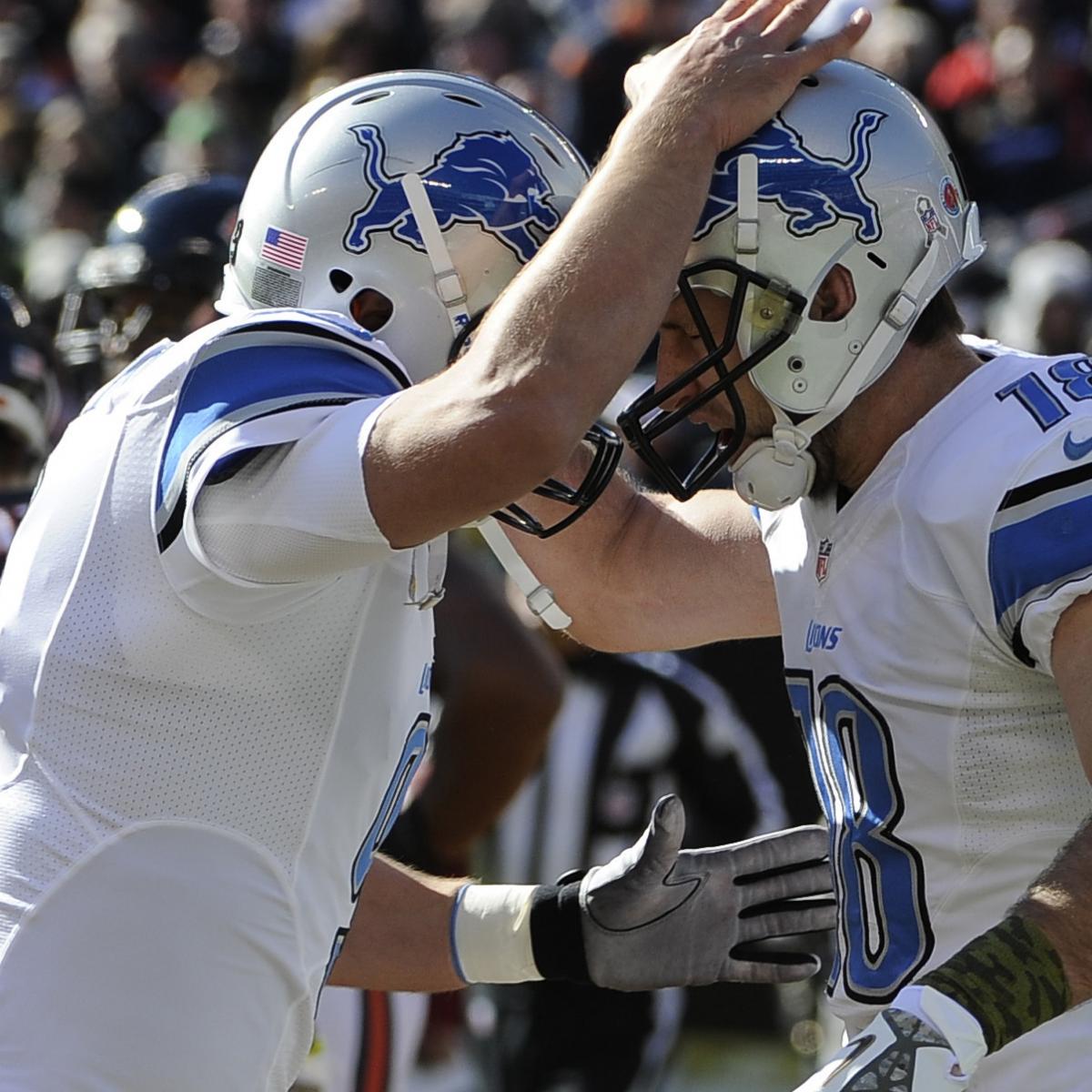 Detroit Lions vs. Chicago Bears Live Score, Highlights and Analysis