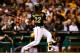 PITTSBURGH, PA - OCTOBER 01: Andrew McCutchen #22 of the Pittsburgh Pirates hits an infield single in the third inning against the Cincinnati Reds during the National League Wild Card game at PNC Park on October 1, 2013 in Pittsburgh, Pennsylvania. (Photo by Justin K. Aller/Getty Images)