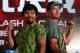 SHANGHAI, CHINA - JULY 31: Manny Pacquiao (L) and Brandon Rios (R) pose for a picture at a press conference on July 31, 2013 in Shanghai, China. (Photo by Kevin Lee/Getty Images)