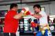 GENERAL SANTOS, PHILIPPINES - OCTOBER 09: Manny Pacquiao takes part in a training session on October 9, 2013 in General Santos, Philippines. Pacquiao will fight against Brandon Rios on November 23rd. (Photo by Jeoffrey Maitem/Getty Images)