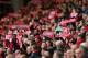 LIVERPOOL, ENGLAND - NOVEMBER 09: View of Liverpool fans during the Barclays Premier League match between Liverpool and Fulham at Anfield on November 9, 2013 in Liverpool, England. (Photo by Alex Livesey/Getty Images)