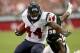 GLENDALE, AZ - NOVEMBER 10: Running back Ben Tate #28 of the Houston Texans carries the ball against the Arizona Cardinals at University of Phoenix Stadium on November 10, 2013 in Glendale, Arizona. (Photo by Stephen Dunn/Getty Images)
