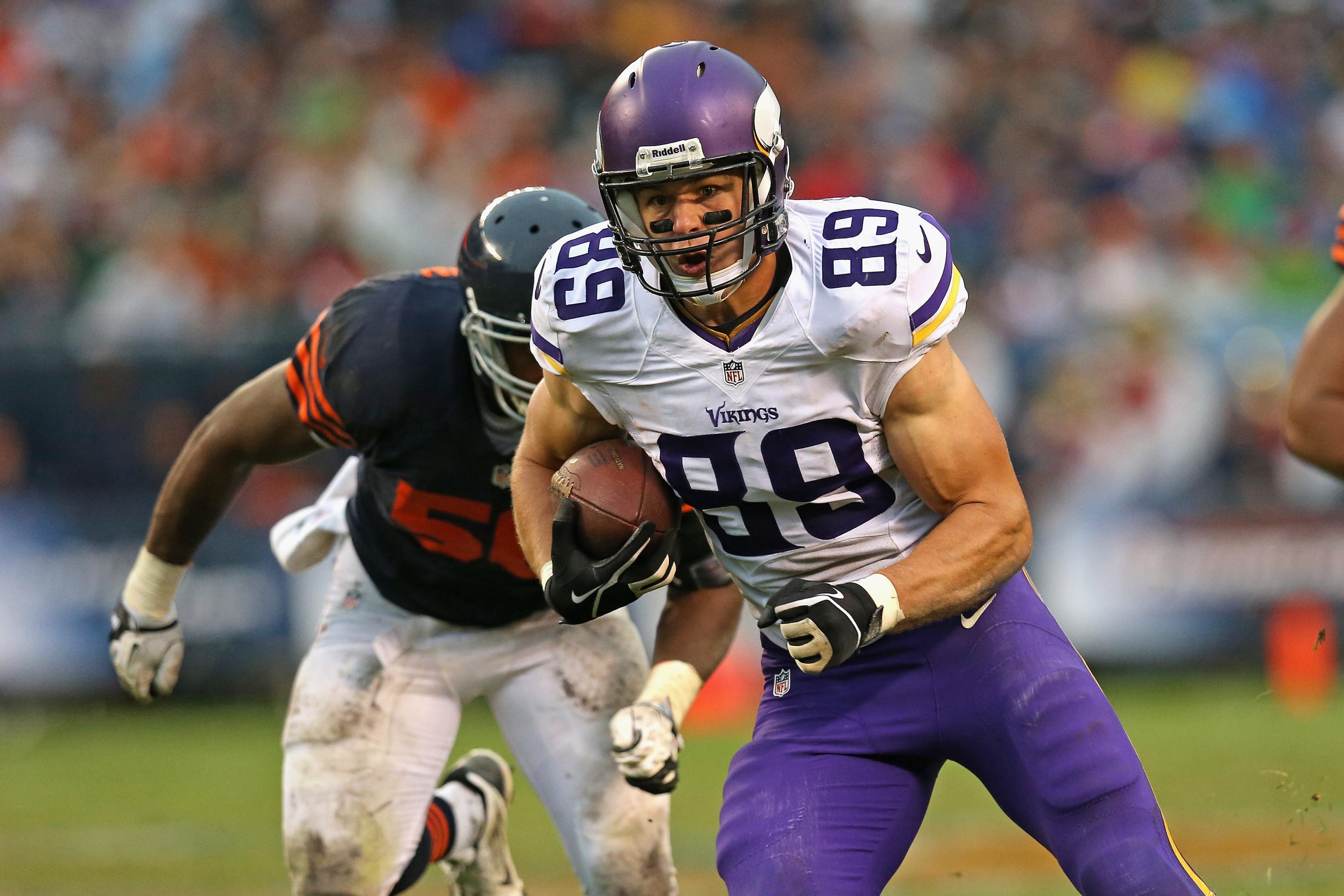 Kyle Rudolph sidelined with ankle injury; Vikings hurting for tight ends